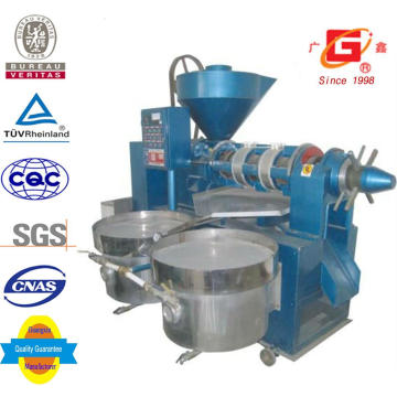 Expulsor de aceite de semilla de soja con la planta de prensa de aceite de filtro (YZYX130WZ)